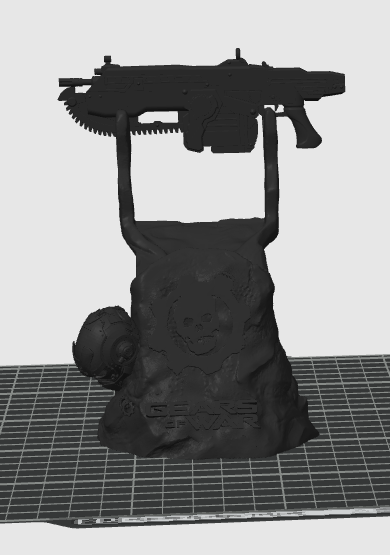 Soporte Gears STL